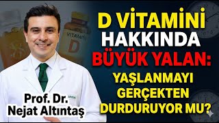 D-Vi̇tami̇ni̇ Hakkinda Büyük Yalan Yaşlanmayi Gerçekten Durduruyormu
