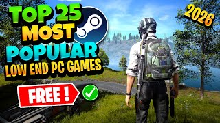 TOP 25 FREE Steam Games for Low-End PC - 2026 (Ranked) screenshot 1