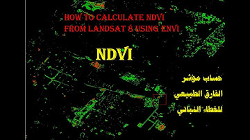 Calculate NDVI from Landsat 8 using ENVI Software