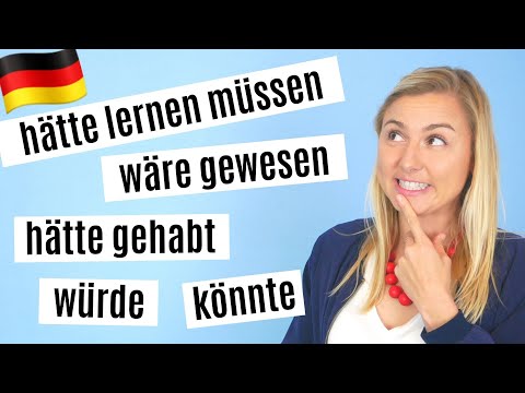 German grammar: Subjunctive II simple explanation│A2 - C1