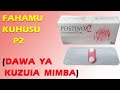 FAHAMU KUHUSU P2 DAWA YA KUZUIA MIMBA 