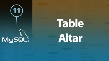 تعلم MySQL درس 11# - شرح كل ما يخص امر ال Alter الخاص بتغيير الجدول والاعمدة الموجودة فيه.