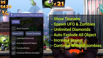 Zombie Tsunami Mod Menu (64bit/apk)
