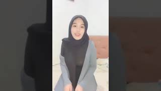 Hijab Style tipis Ketat Hot Bigo Live