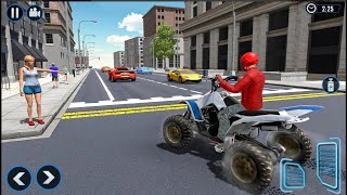 ATVクワッドバイクタクシー2021バイクシミュレーターゲーム screenshot 1