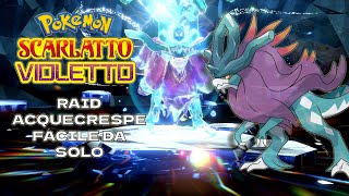 raid Acquecrespe FACILE con Miraidon pokemon scarlatto e violetto #5starraids