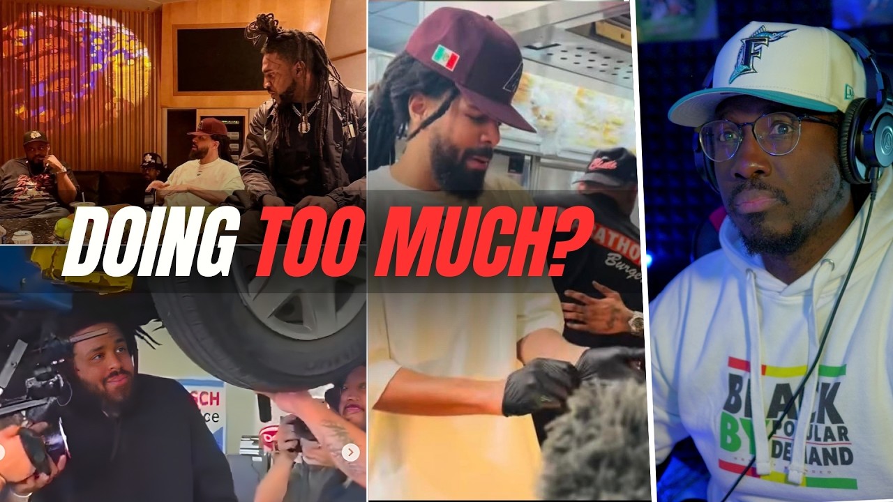 Cole Linking TDE, Flipping Burgers & Saying NO to Drake?! What’s Going On?