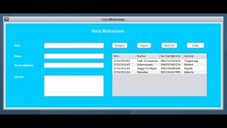 Cara Membuat Dan Menampilkan JInternal Frame Di Netbeans