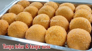 RESEP YANG SELALU DI PAKAI PARA PEDAGANG, TANPA TELUR, TANPA SUSU & TANPA MIXER