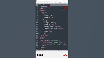 User Icon | HTML CSS