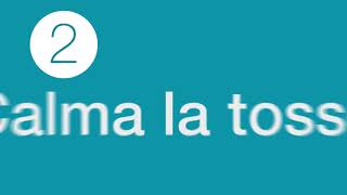 Tosse secca? Tocca a Seki (2016)