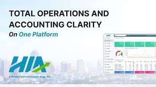 HIA - the ERP Designed for Hospitality: 1-Minute Overview Video