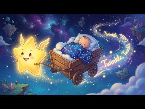 ⭐ Twinkle Twinkle Twinkle Star ⭐ Baby Song Lullaby | Calming Sleep Music for Peaceful Bedtime Hours🌙