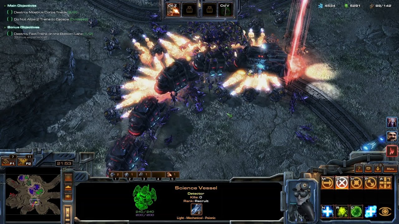 Swann & Zagara Smash Brutal Oblivion Express | StarCraft 2 Co-op Gameplay