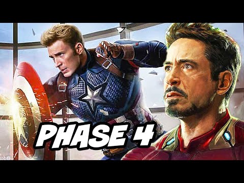Avengers Endgame Scene and The Future of Captain America - Marvel Phase 4