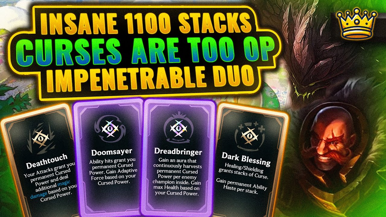 Riot OVERBUFFED Curse Augments: 6 Curses by Round 5 | League Arena Gameplay