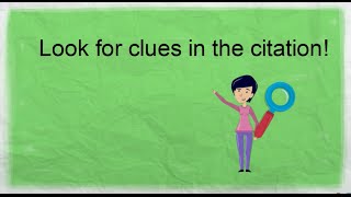 Understanding citations