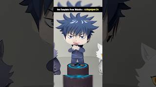 Megumi Fushiguro : Jujutsu Kaisen new paper figures #crafts #jjk #megumi