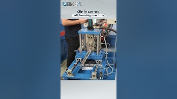 KINGREAL Clip-In Carriers Ceiling T Bar Roll Forming Machine