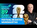 🏆FESTIVAL DE DATOS MUNDIALISTAS | 89 días para el Mundial 2026 |  Palabras Mayores