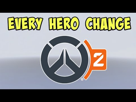 Every hero change in Overwatch 2!!!