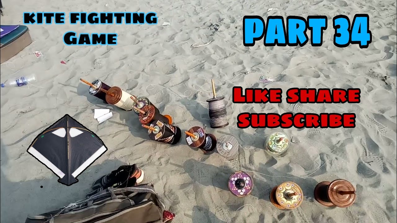  Kite fighting game between clubs in Delhi Part 34 YouTube