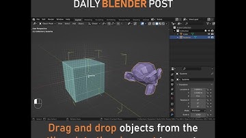 Quick Duplicate in Blender