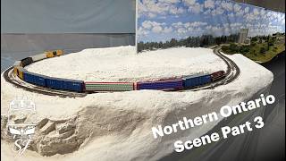 Creating a Northern Ontario Scene on my Model Railroad - Landscape Base with Plaster (pt 3)