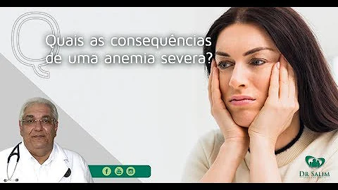 O que pode causar anemia profunda?