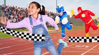 ellie loses race but never gives up