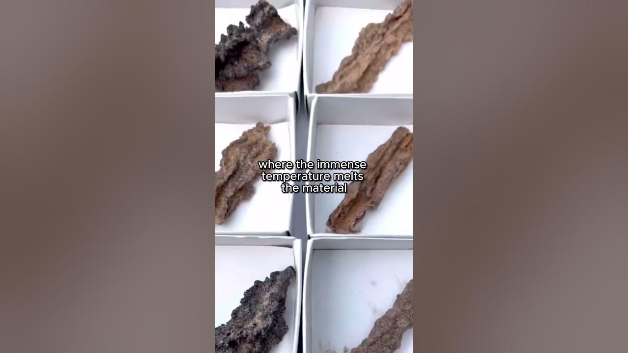 The Secret Art of Creating Fulgurites #nature #sand