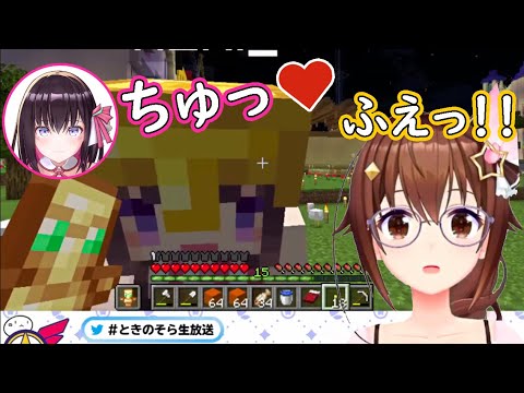 突然イチャイチャし始めるそら&AZKi【ときのそら/AZKi/ホロライブ/切り抜き/#SorAZ​/#ときのそら生放送​】