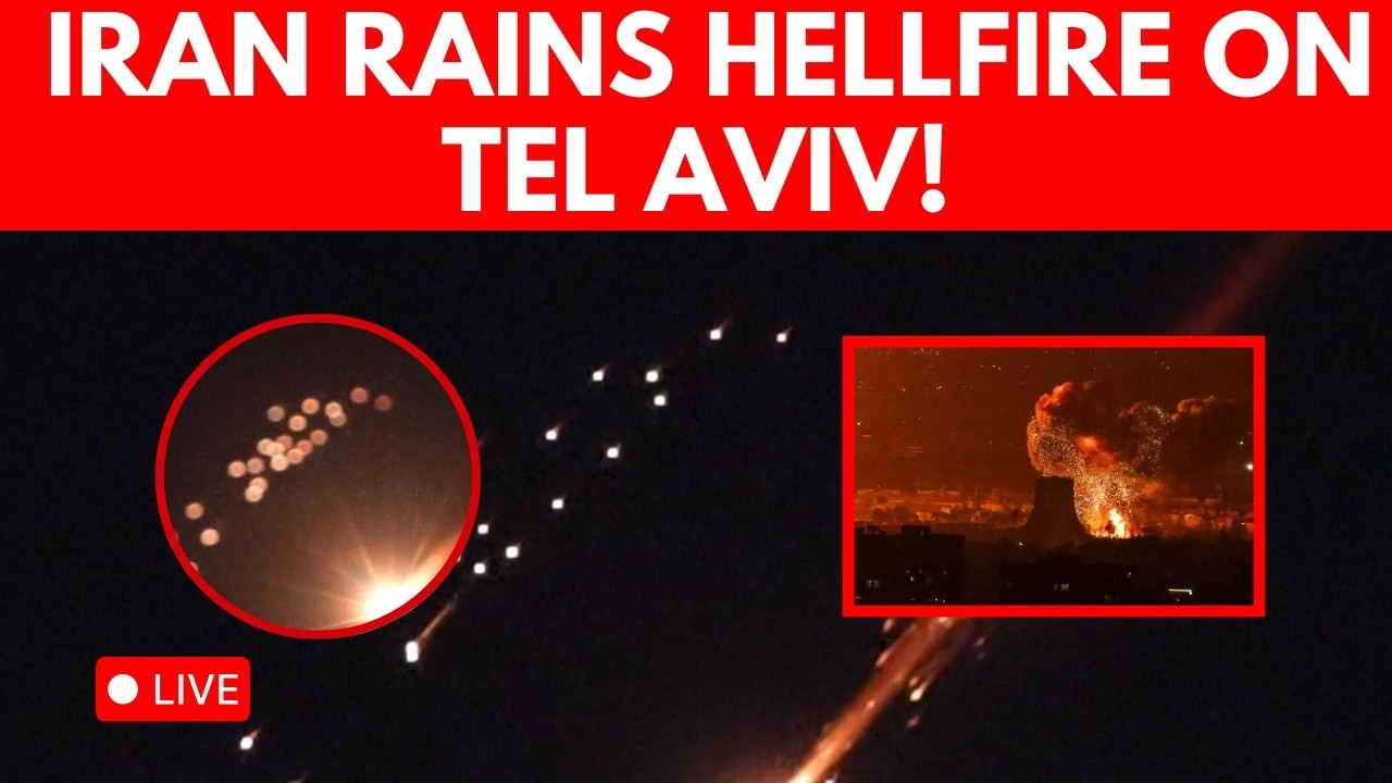 Iran-Israel War LIVE: Iran RAINS FIRE On Israel | Missile Strike | Netanyahu | Trump