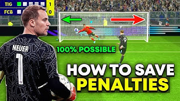 How To SAVE PENALTIES ( 100% WIN RATE ) 100% Predict The Right Spot in eFOOTBALL 24 Mobile