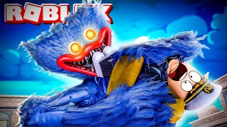 HUGGY WUGGY tried to EAT ME in ROBLOX HUGGY WUGGY tried to EAT ME in ROBLOX