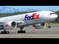 7 ROARING 777 TAKEOFFS | Anchorage Airport Plane Spotting