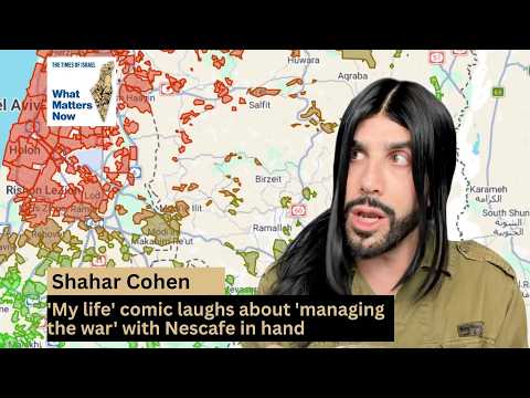 Shahar Cohen's comedic approach to Israeli life during conflict