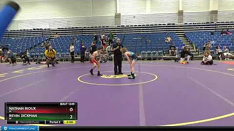 16U Boys 88 Nathan Rioux IN Vs Revin Dickman IN