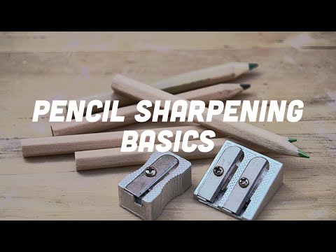 Drawing for Beginners How To Sharpen A Pencil For Drawing