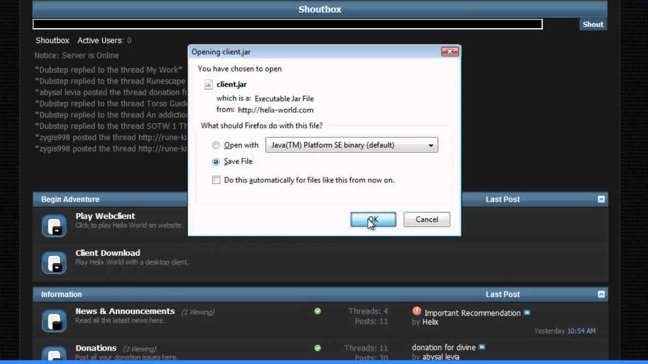 Dubstep Helix Client