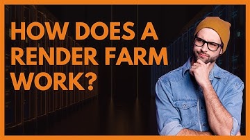 How Does a Cloud Render Farm Work?