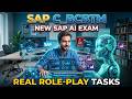 SAP C_BCBTM Exam AI Role-Play Scenarios | SAP Business Transformation Management Solutions