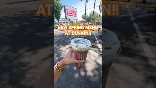 Spring menu taste test at #Dunkin
