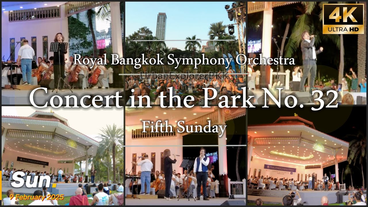 CONCERT IN THE PARK No. 32 | 9 Feb 2025 ดนตรีในสวน Royal Bangkok Symphony Orchestra | Full Version