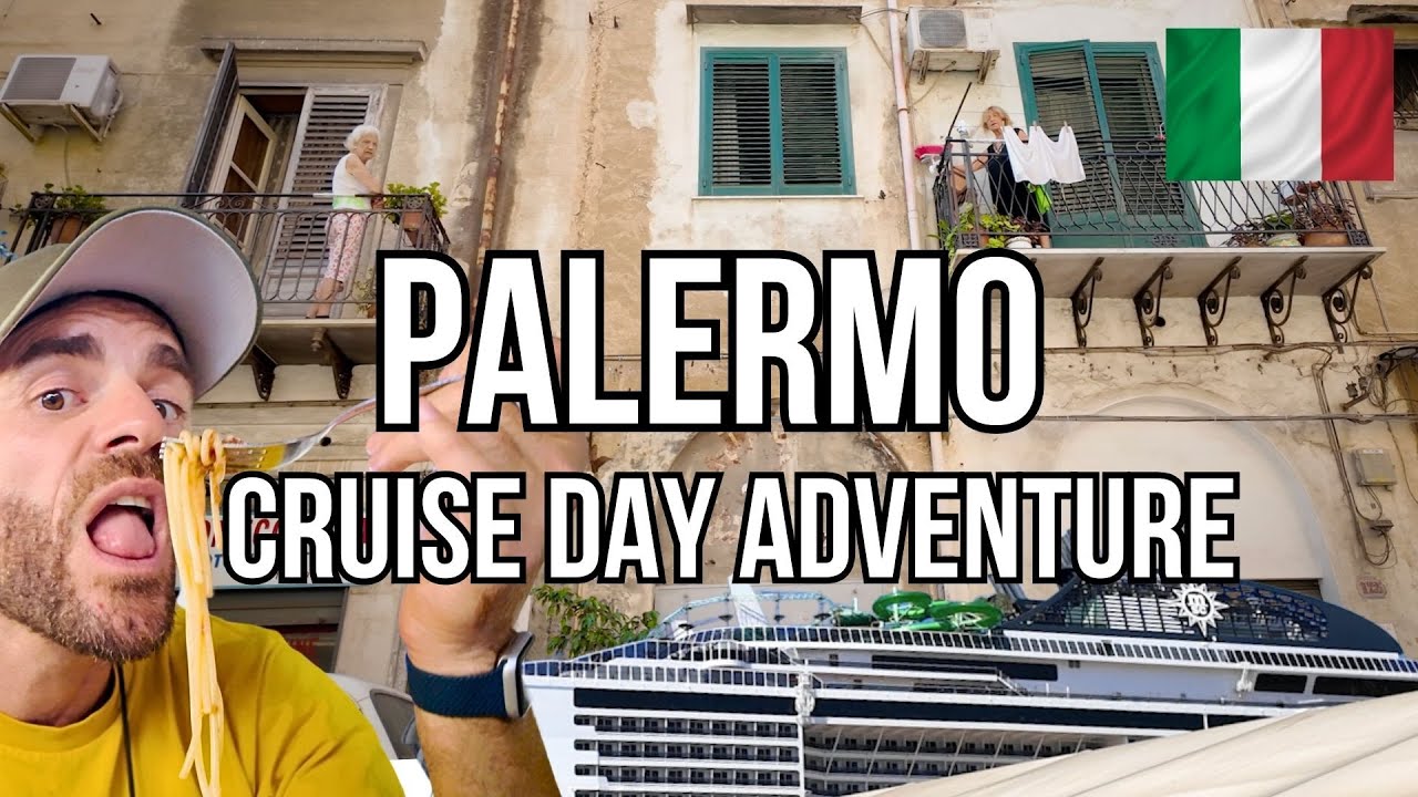 Palermo! Getting off the ship for a day of exploring!