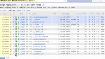 LAS   Creating and Auto Email Search