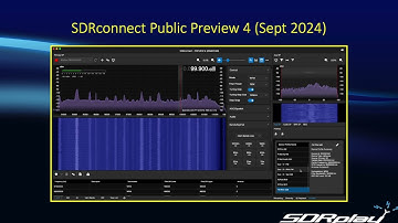 SDRconnect Public Preview 4 Overview   (VID685)