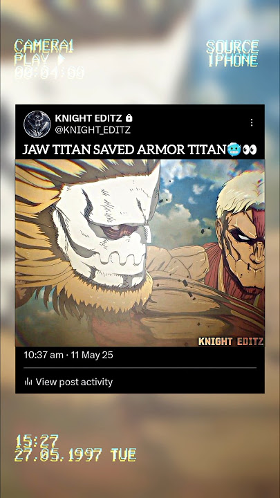 Jaw Titan Saves Armored Titan 🔥 | AOT Final Season Ep 12 | Anime Shorts