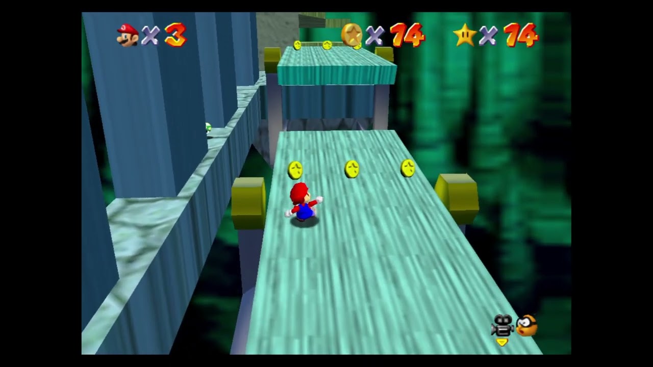 bowser in the dark world! (Super Mario 64! )