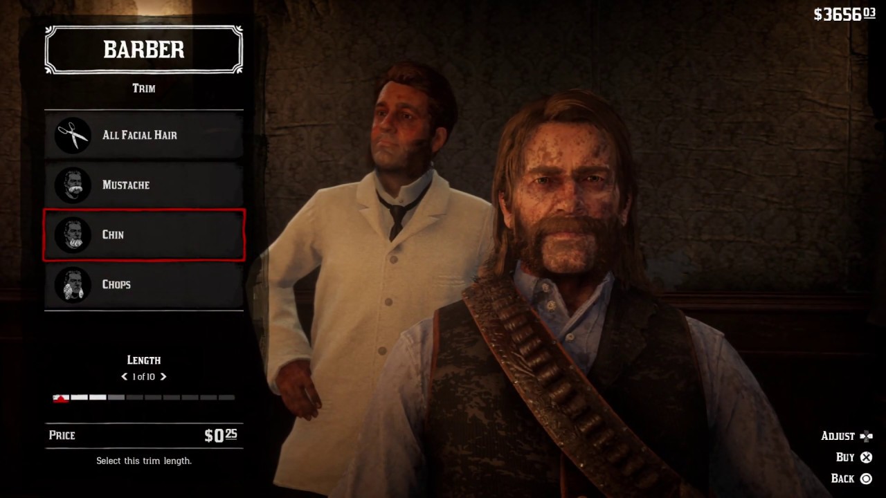 Red Dead Redemption 2 - Beard Glitch 